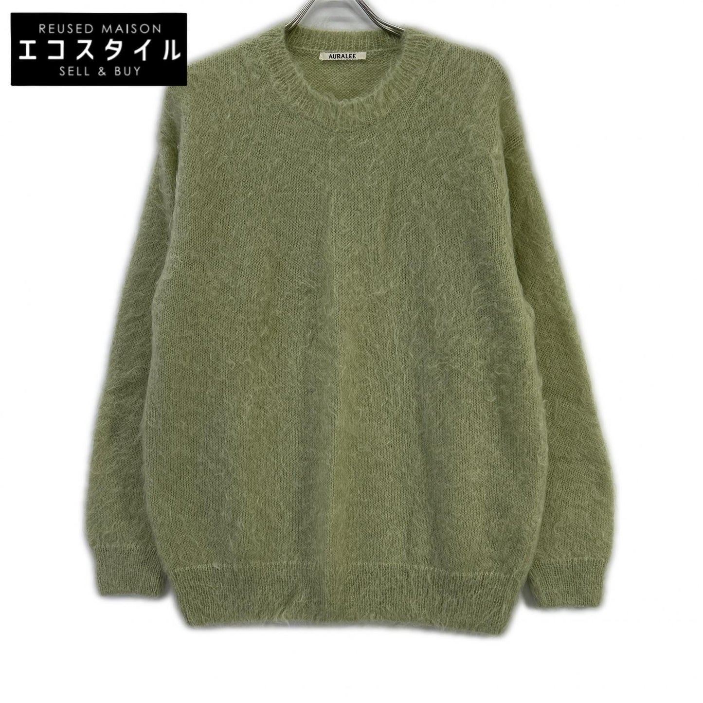 AURALEE オーラリー A25AP02KM BRUSHED SUPER KID MOHAIR KNIT P/O トップス