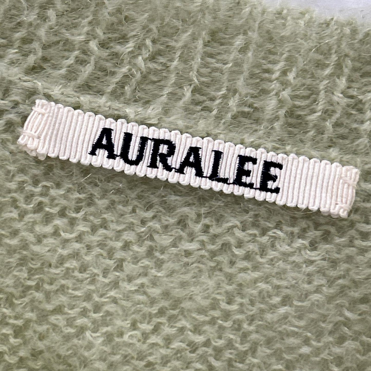 AURALEE オーラリー A25AP02KM BRUSHED SUPER KID MOHAIR KNIT P/O トップス