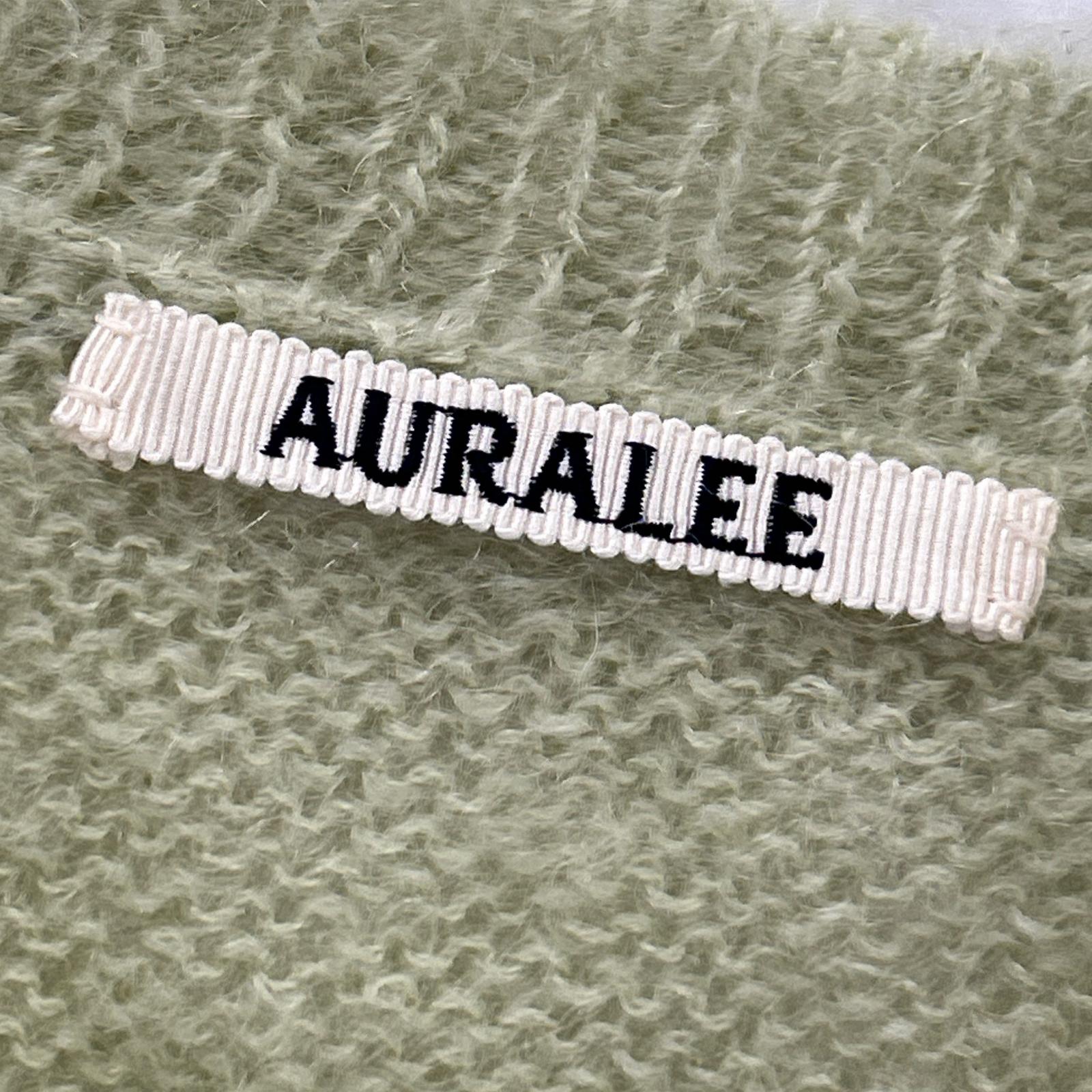 AURALEE オーラリー A25AP02KM BRUSHED SUPER KID MOHAIR KNIT P/O トップス