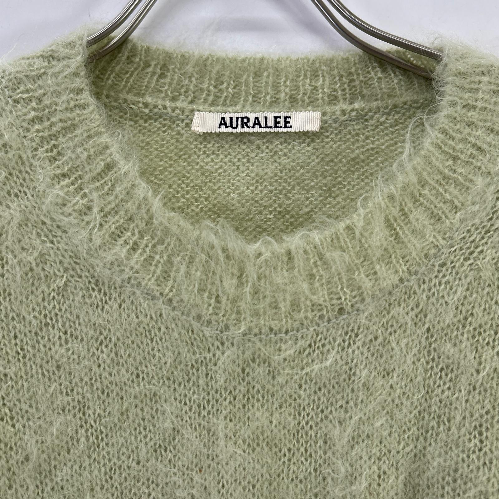 AURALEE オーラリー A25AP02KM BRUSHED SUPER KID MOHAIR KNIT P/O トップス