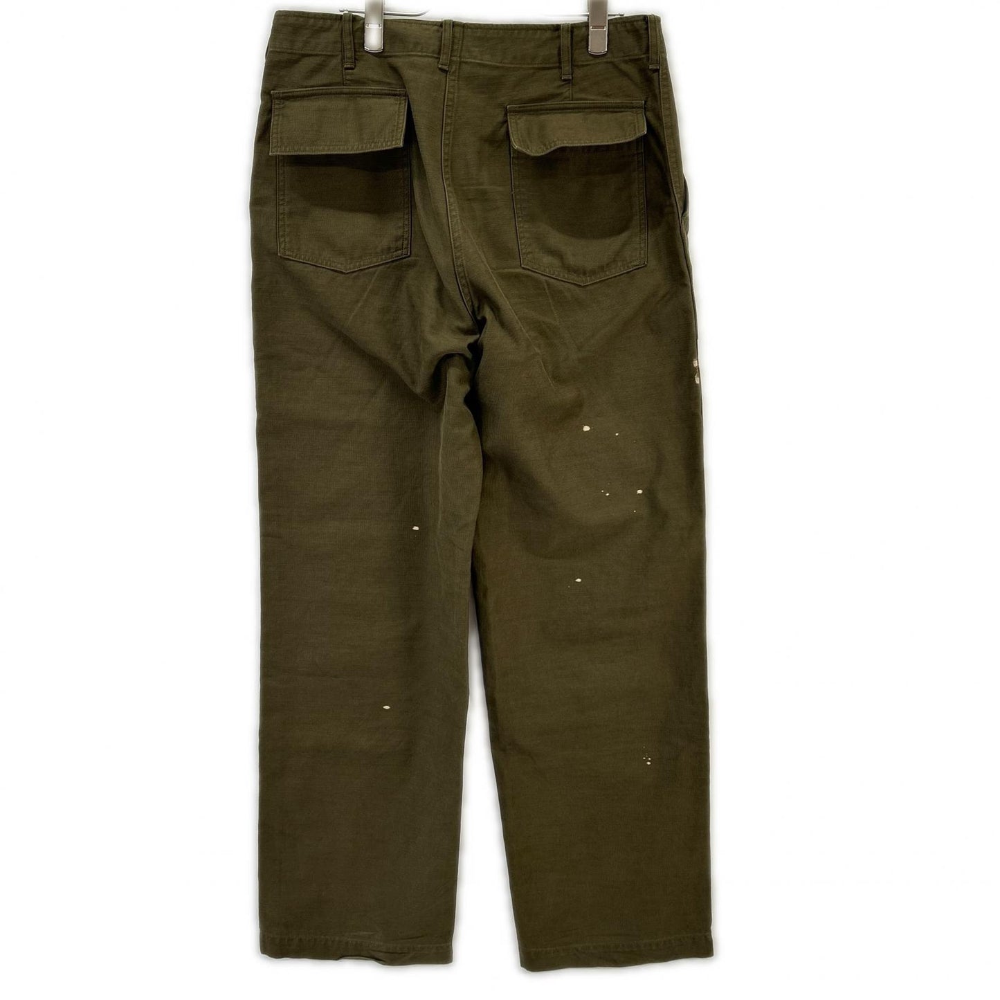 AURALEE オーラリー A25AP01BP WASHED BAGGY SATIN BLEACHED BAKER PANT ボトムス