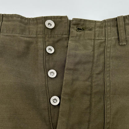 AURALEE オーラリー A25AP01BP WASHED BAGGY SATIN BLEACHED BAKER PANT ボトムス