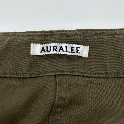 AURALEE オーラリー A25AP01BP WASHED BAGGY SATIN BLEACHED BAKER PANT ボトムス