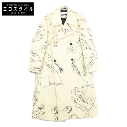 JILSANDER ジルサンダー 【国内正規】22AW　J21AA0036 総柄 ウール スポーツ コート