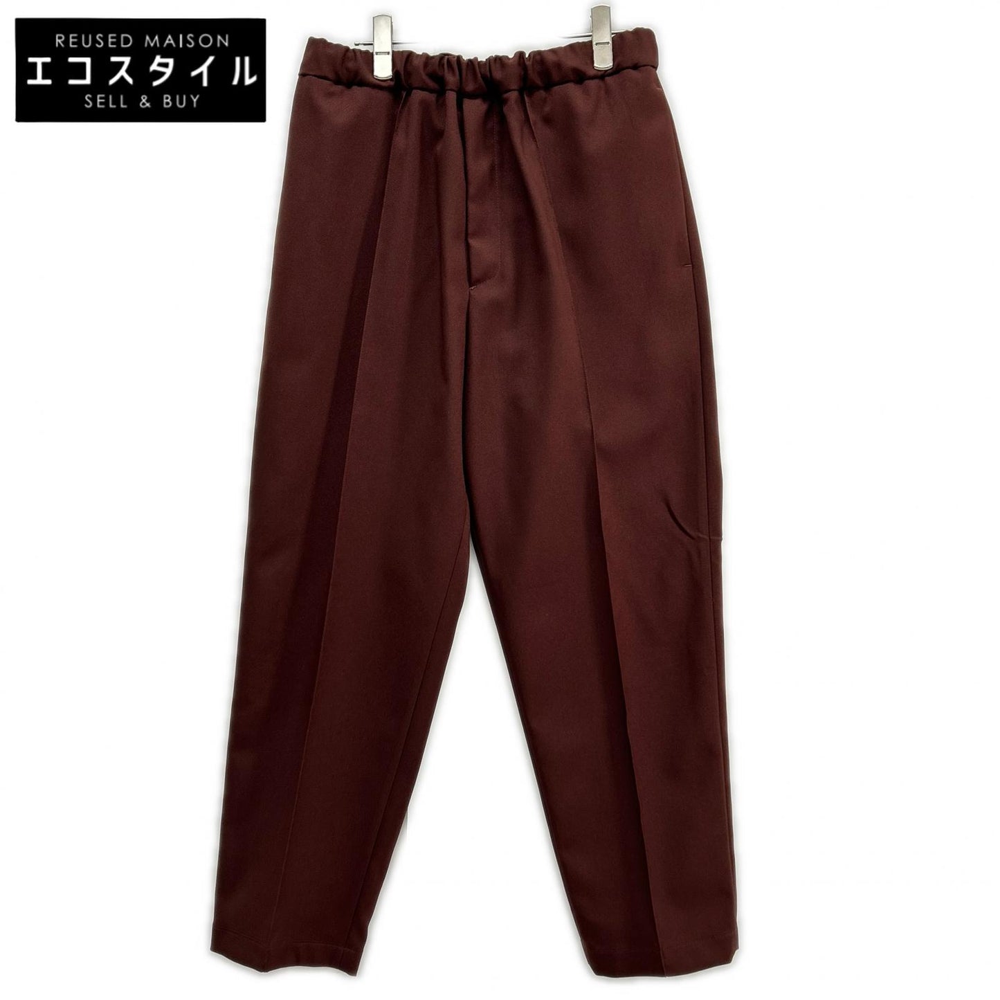 JIL SANDER ジルサンダー J21KA0012 ウールギャバジン テーパードパンツ ボトムス