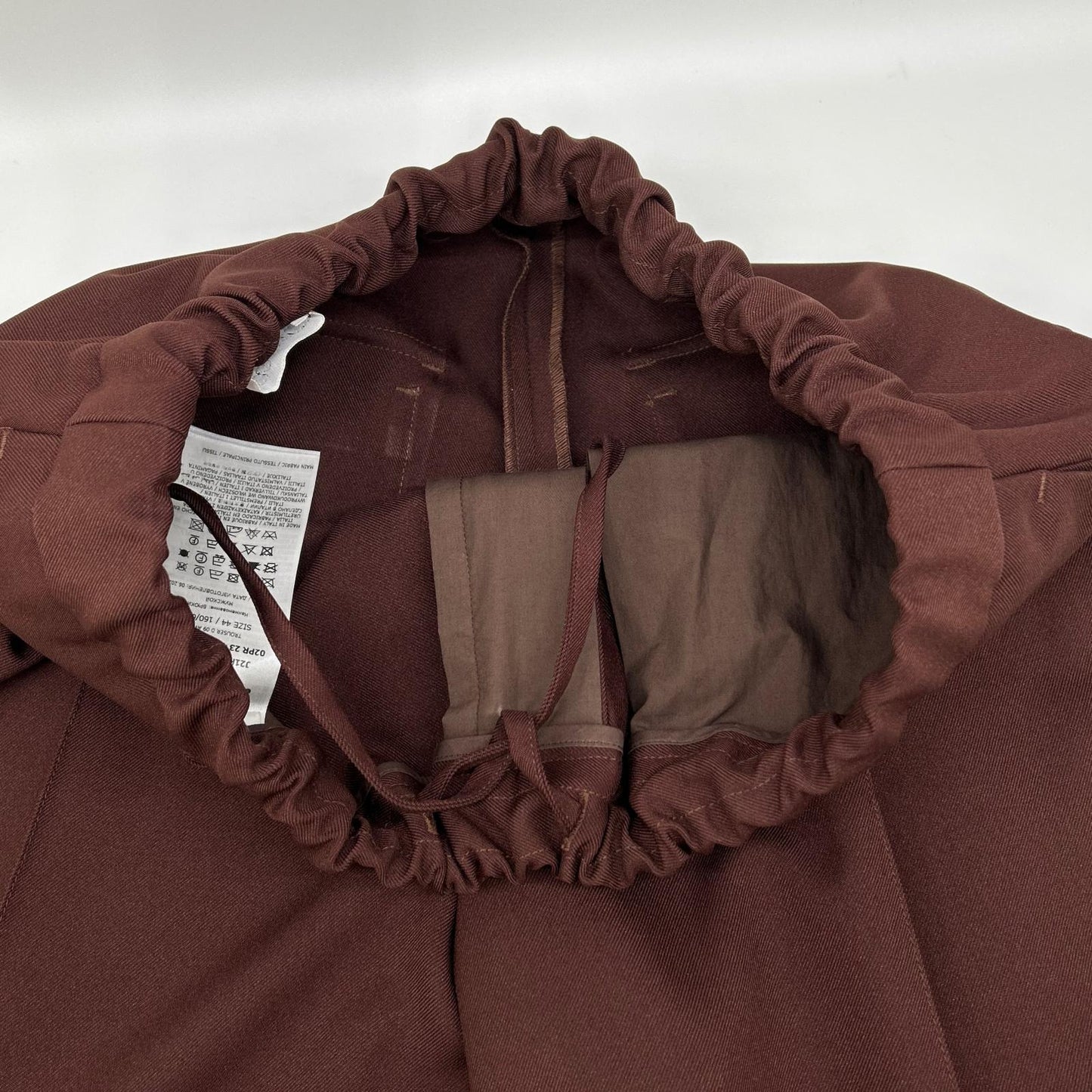 JIL SANDER ジルサンダー J21KA0012 ウールギャバジン テーパードパンツ ボトムス