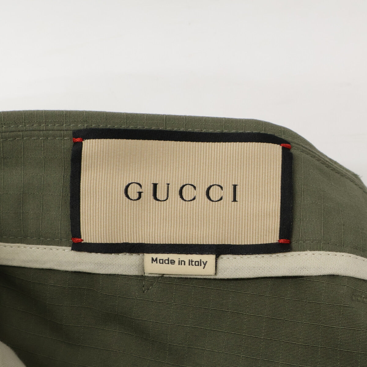 GUCCI グッチ 【美品/国内正規】751436 GGスプリーム切替 カーゴパンツ ボトムス