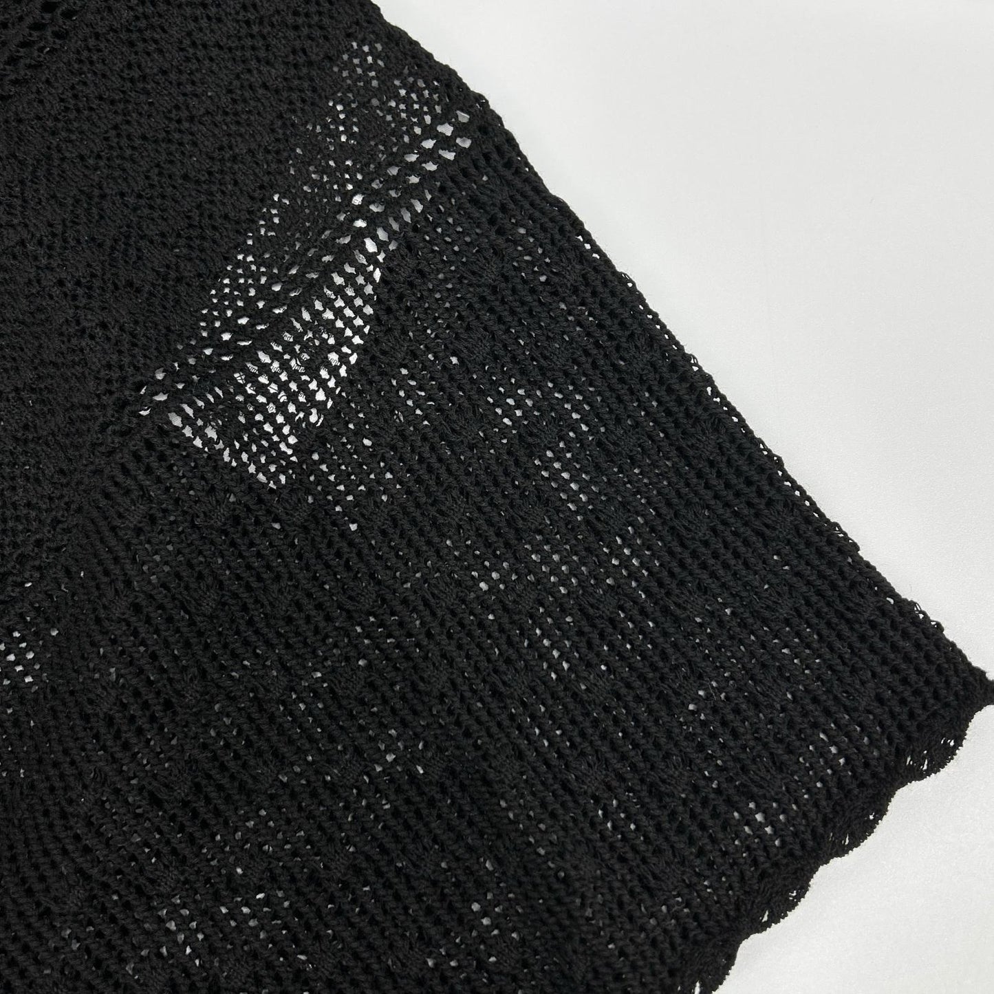 DIOR ディオール 314S21AM711 ブラック ニット レース刺繍 トップス トップス