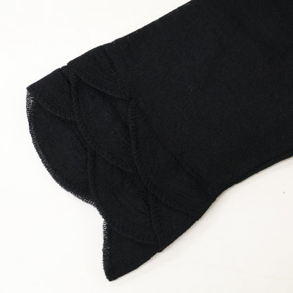 CHANEL [Excellent condition/authentic domestic release] P41346K03034 knit sweater with CC logo buttons on the back top