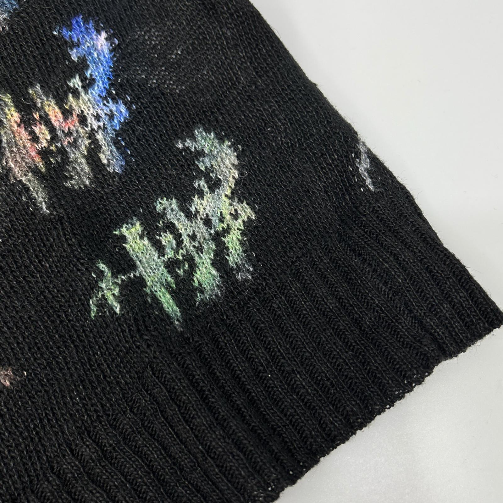 DIOR ディオール 324S16AM732 Petites Fleurs 花柄 ニット トップス