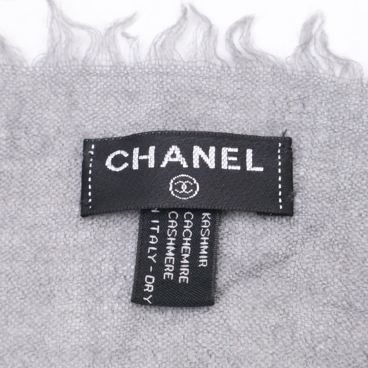 CHANEL シャネル 世界地図 カシミヤ ストール
