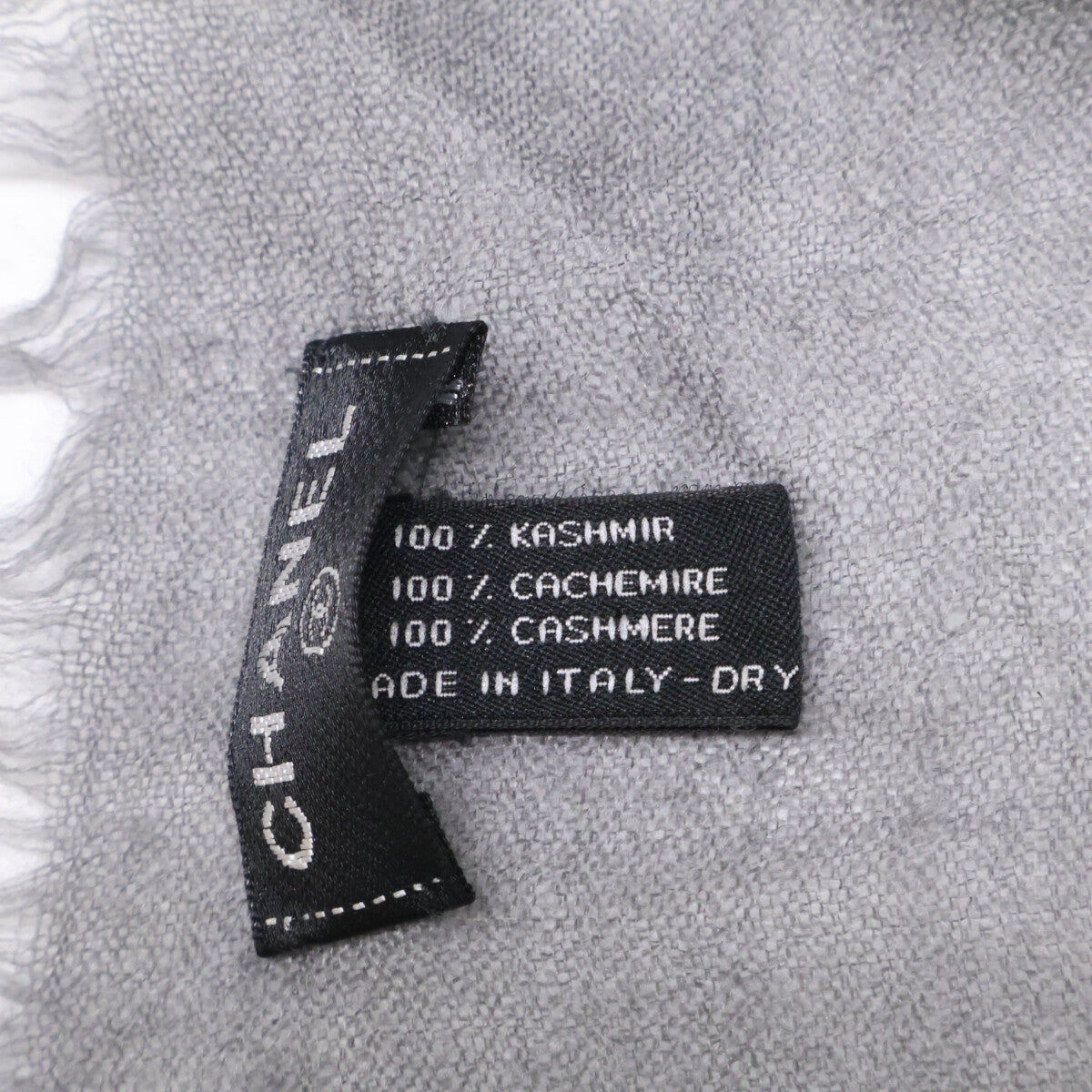 CHANEL シャネル 世界地図 カシミヤ ストール