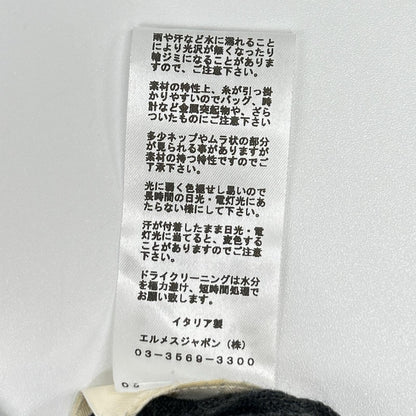HERMES エルメス ドット柄 カシミヤ×シルク タートルネック ニット　21AW トップス