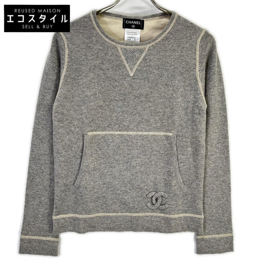 CHANEL シャネル P40881K02991 ココマーク カシミヤ ニットセーター トップス