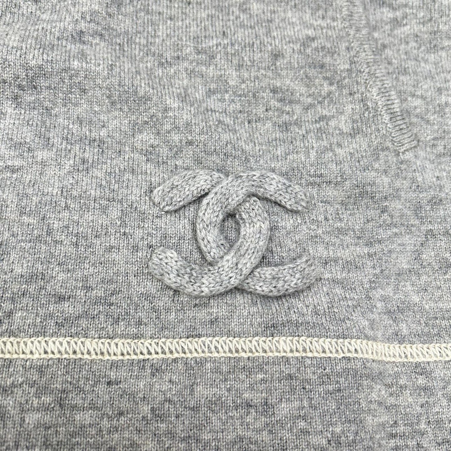 CHANEL シャネル P40881K02991 ココマーク カシミヤ ニットセーター トップス