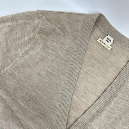 HERMES エルメス ルメール期 セリエ釦 カシミヤ カーディガン トップス