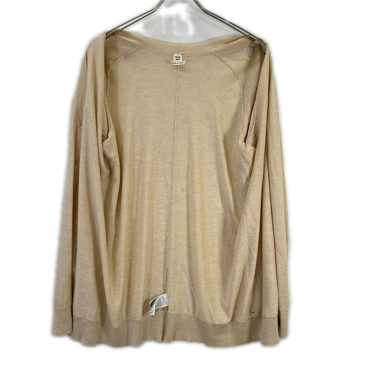 HERMÈS Cashmere-silk cardigan with Sellier buttons Top