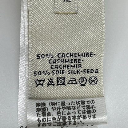 HERMES エルメス セリエ釦 カシミヤ×シルク カーディガン トップス