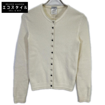 CHANEL シャネル 07年クルーズコレクション 07C P30229K00331 ビジューボタン カーディガン トップス