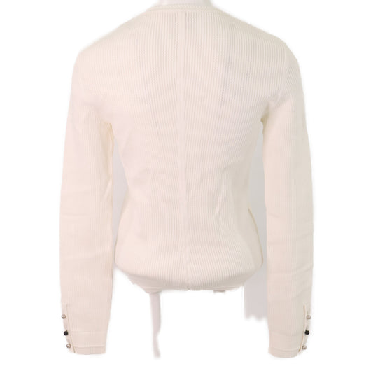 CHANEL シャネル 07年クルーズコレクション 07C P30229K00331 ビジューボタン カーディガン トップス
