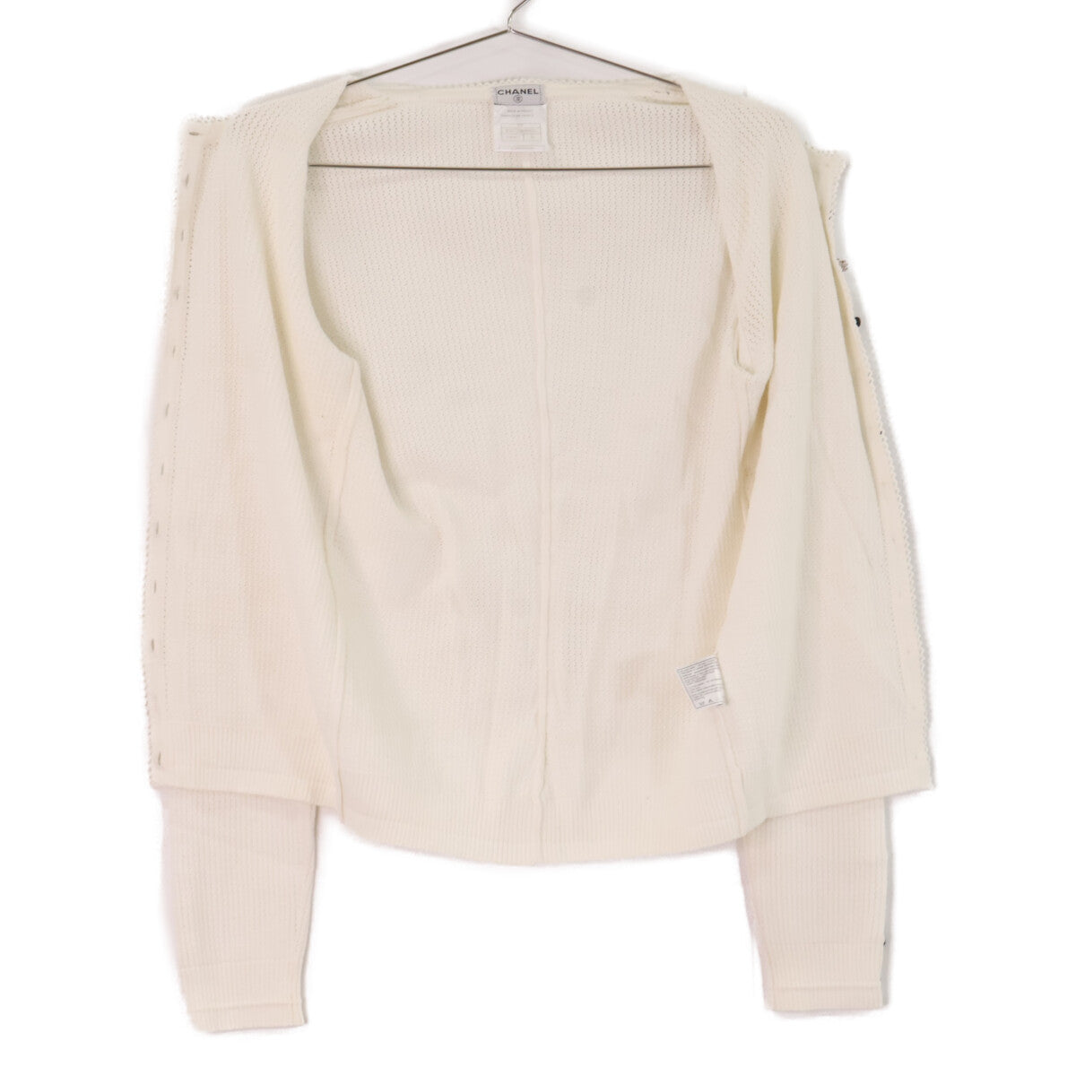 CHANEL シャネル 07年クルーズコレクション 07C P30229K00331 ビジューボタン カーディガン トップス