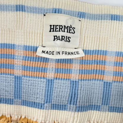 HERMÈS All-over-print silk bandeau dress Dress