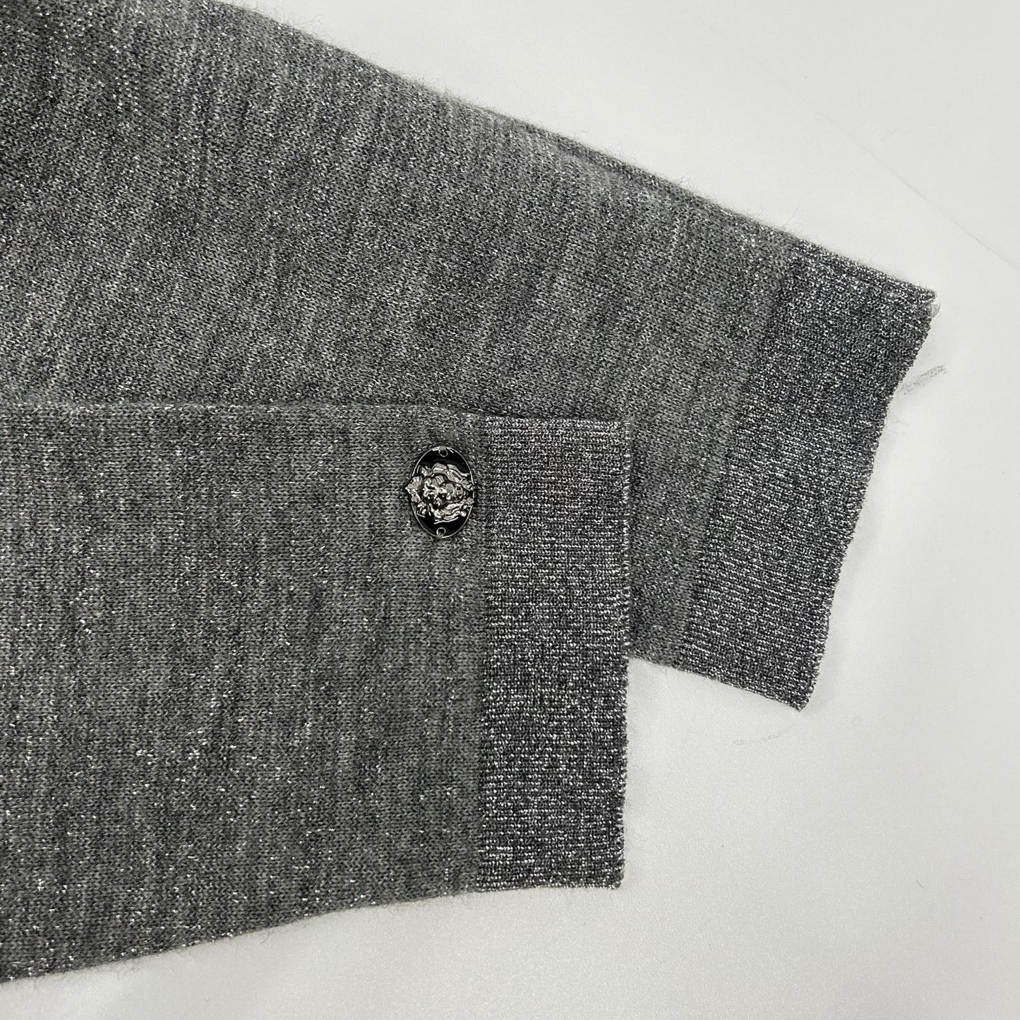 CHANEL シャネル 08A P3447K01004 ラメ カシミヤ混 カーディガン/ボレロ トップス
