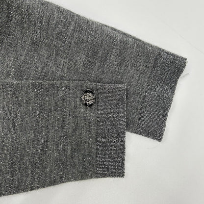 CHANEL シャネル 08A P3447K01004 ラメ カシミヤ混 カーディガン/ボレロ トップス