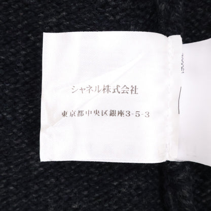 CHANEL シャネル 【美品】スポーツ 09A P36613K02248 ココマーク 半袖ニット ワンピース