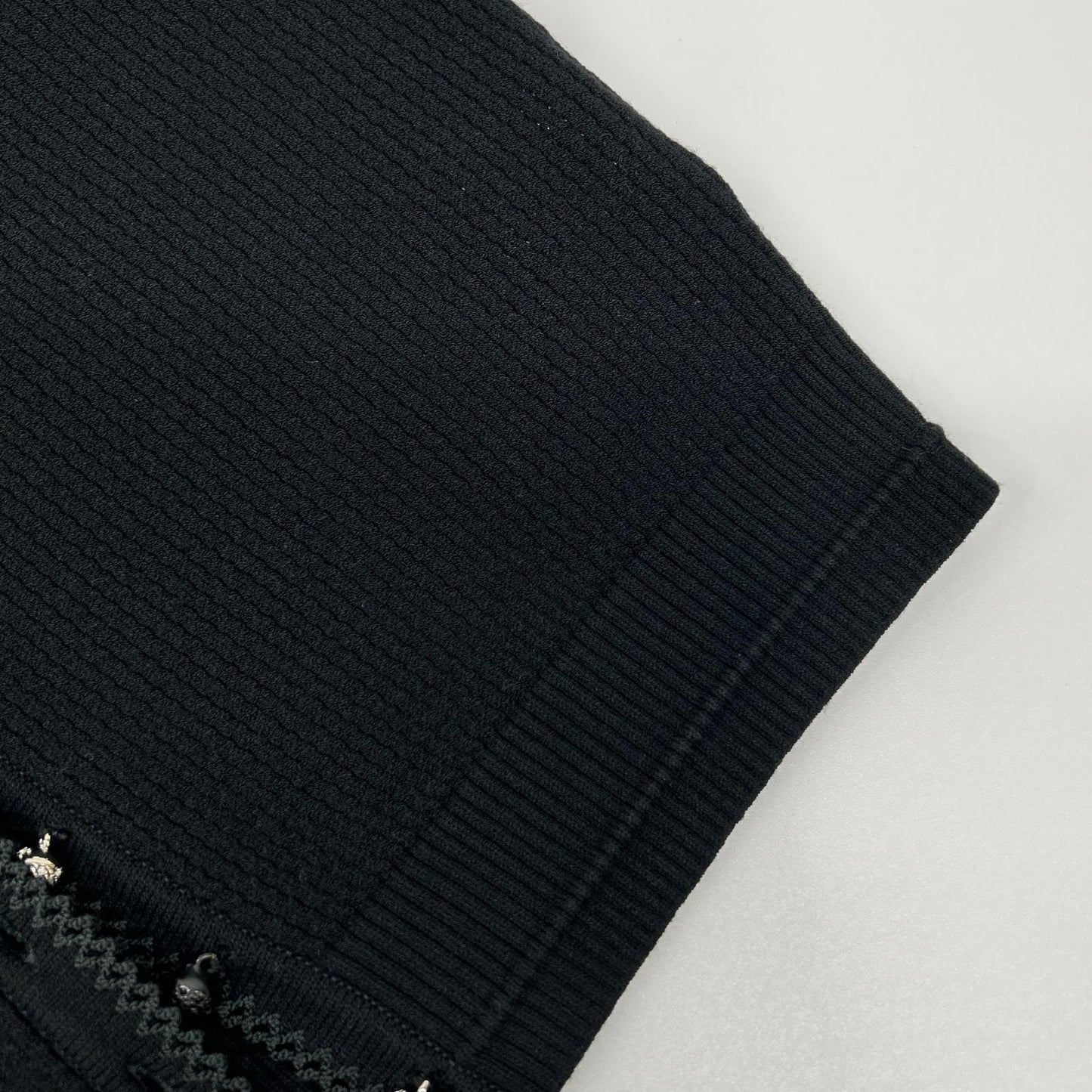 CHANEL シャネル 07年クルーズコレクション 07C P30229K00331 ブラック ビジュー釦 カーディガン トップス