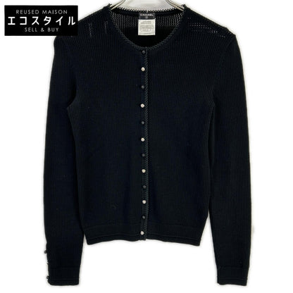 CHANEL シャネル 07年クルーズコレクション 07C P30229K00331 ブラック ビジュー釦 カーディガン トップス