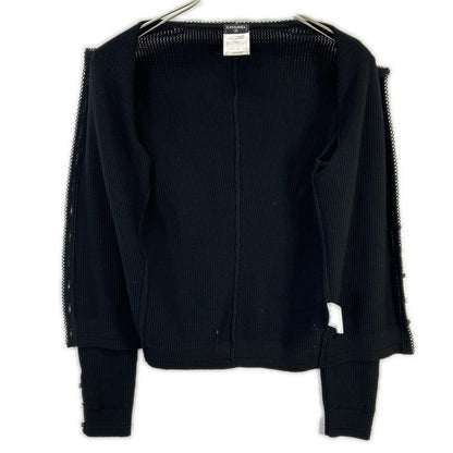 CHANEL シャネル 07年クルーズコレクション 07C P30229K00331 ブラック ビジュー釦 カーディガン トップス