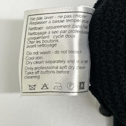 CHANEL シャネル 07年クルーズコレクション 07C P30229K00331 ブラック ビジュー釦 カーディガン トップス