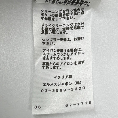 HERMES エルメス ベージュ カシミヤ×シルク ニットセーター トップス