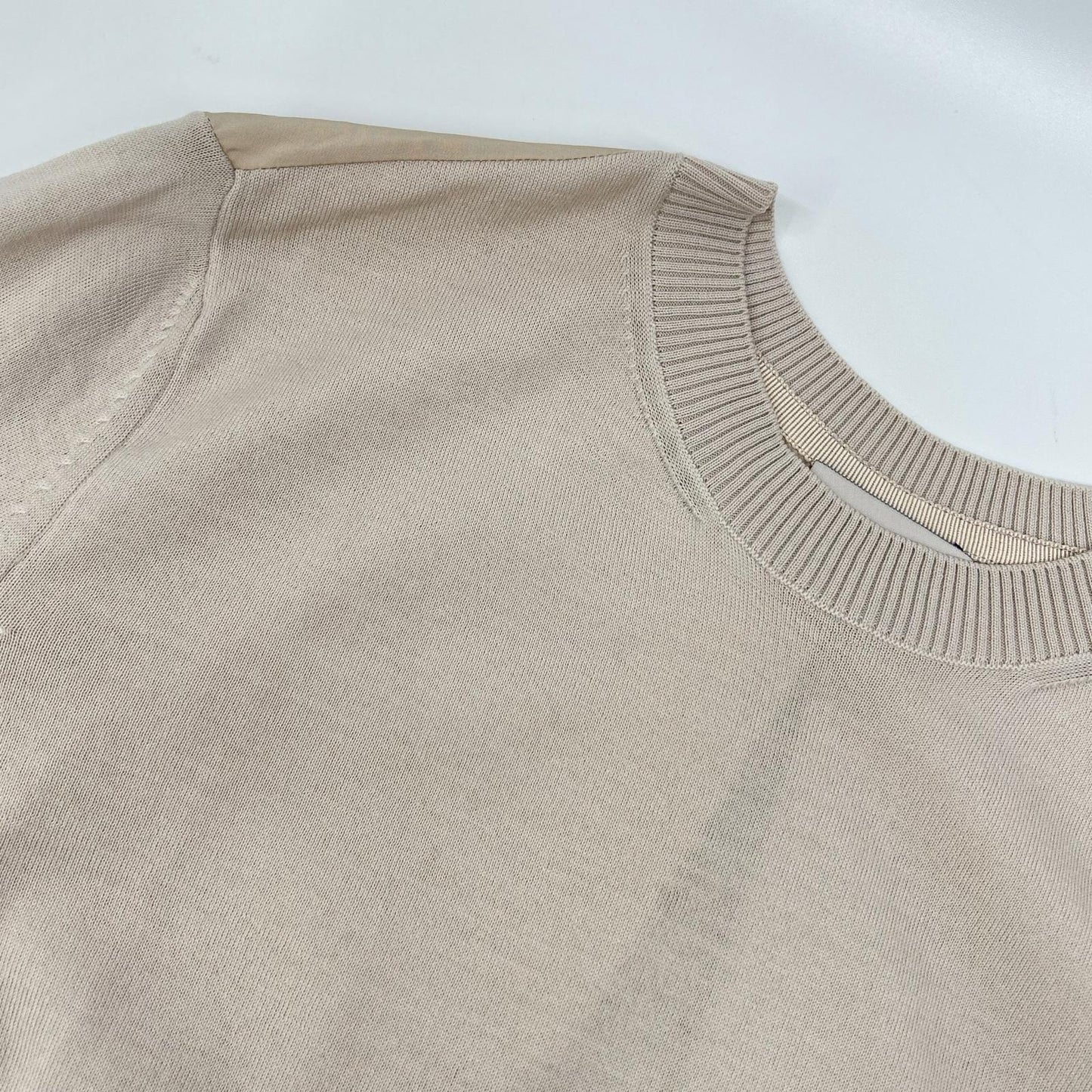 MONCLER Moncler 2022 GIROCOLLO TRICOT Nylon-Panel Knit Top