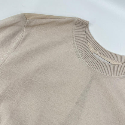 MONCLER Moncler 2022 GIROCOLLO TRICOT Nylon-Panel Knit Top