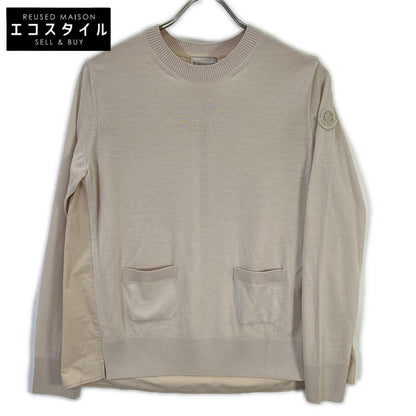 MONCLER Moncler 2022 GIROCOLLO TRICOT Nylon-Panel Knit Top
