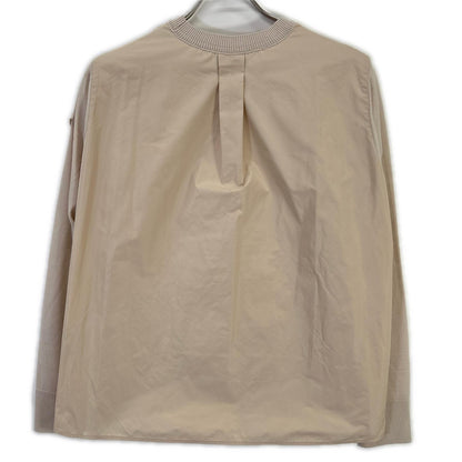 MONCLER Moncler 2022 GIROCOLLO TRICOT Nylon-Panel Knit Top