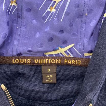 LOUIS VUITTON ルイヴィトン ネイビー ジップパーカー トップス