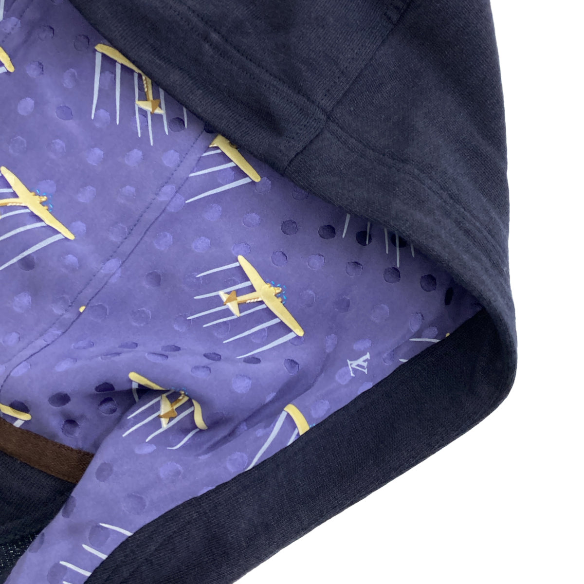 LOUIS VUITTON ルイヴィトン ネイビー ジップパーカー トップス