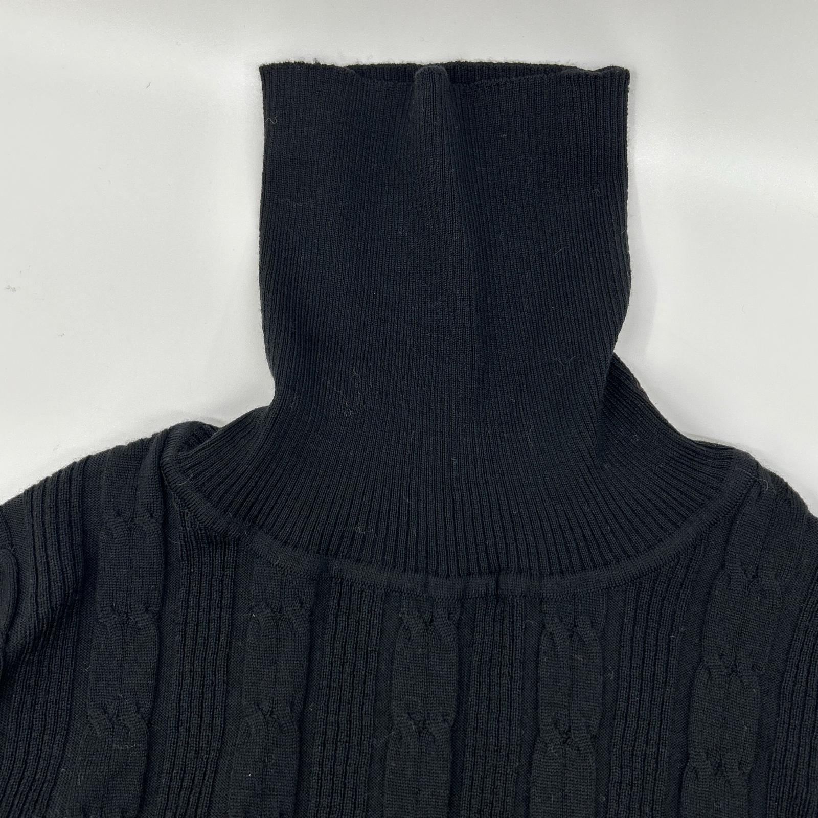 LOUIS VUITTON Louis Vuitton Turtleneck Knit Top with Charm