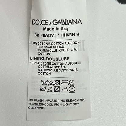 DOLCE&GABBANA ドルチェアンドガッバーナ F6ADVT POPLIN MIDI DRESS WITH MAIOLICA PRINT ワンピース