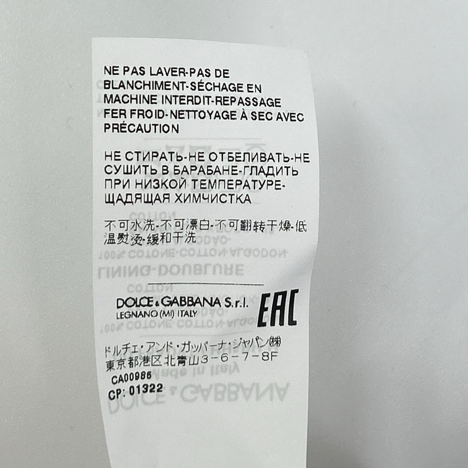 DOLCE&GABBANA ドルチェアンドガッバーナ F6ADVT POPLIN MIDI DRESS WITH MAIOLICA PRINT ワンピース