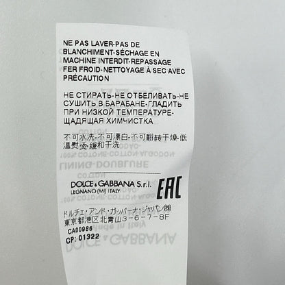 DOLCE&GABBANA ドルチェアンドガッバーナ F6ADVT POPLIN MIDI DRESS WITH MAIOLICA PRINT ワンピース