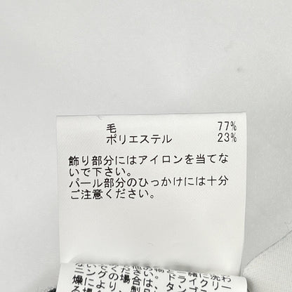 ANAYI アナイ 102328-16-740-94-380他 ファインメリノ パールネックプルオーバー スカート 2点 スーツ セットアップ