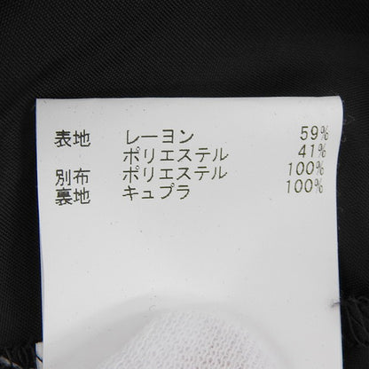 ANAYI アナイ 美品 ドット×フラワー Aライン フレアスカート レディース 38 黒 ブラック 102217-11-080-95-380 スカート