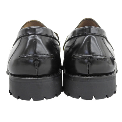 COMMEdesGARCONS HOMME コムデギャルソンオム 新品同様 田中オム ビブラムソール コインローファー シューズ メンズ 黒 25 HK-00071 90s シューズ