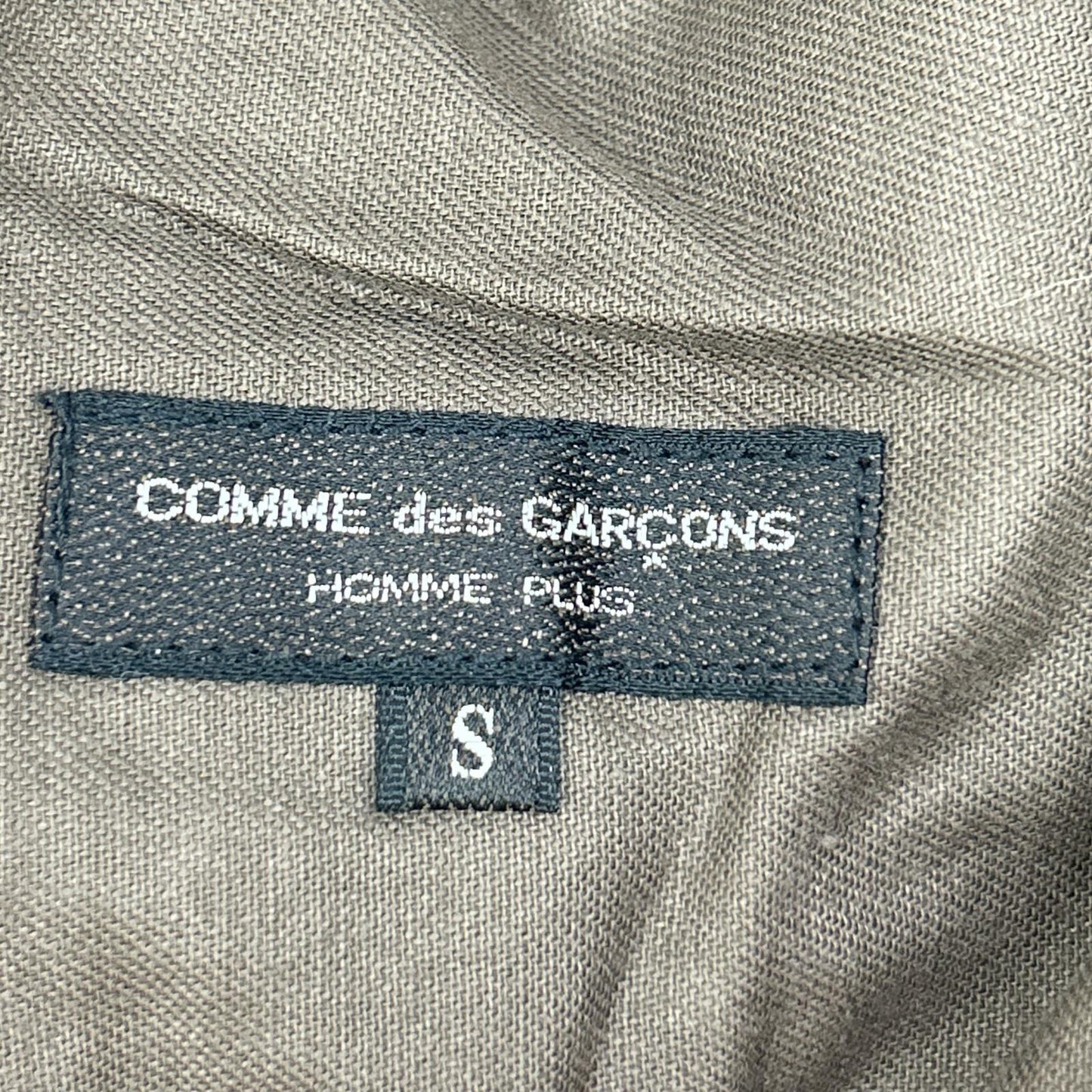 COMMEdesGARCONS HOMME PLUS コムデギャルソンオムプリュス 90s PP-05041S ブラウン ストライプ イージーワイドトラウザー ボトムス