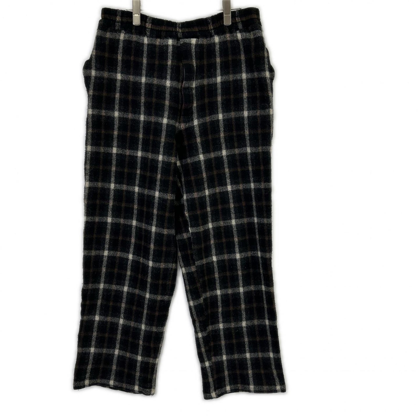 COMMEdesGARCONS HOMME PLUS コムデギャルソンオムプリュス AD1994　縮絨期　XP-02017M タータンチェック ウール イージーワイドパンツ ボトムス