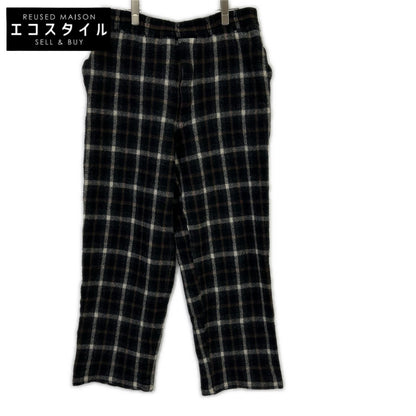 COMMEdesGARCONS HOMME PLUS コムデギャルソンオムプリュス AD1994　縮絨期　XP-02017M タータンチェック ウール イージーワイドパンツ ボトムス